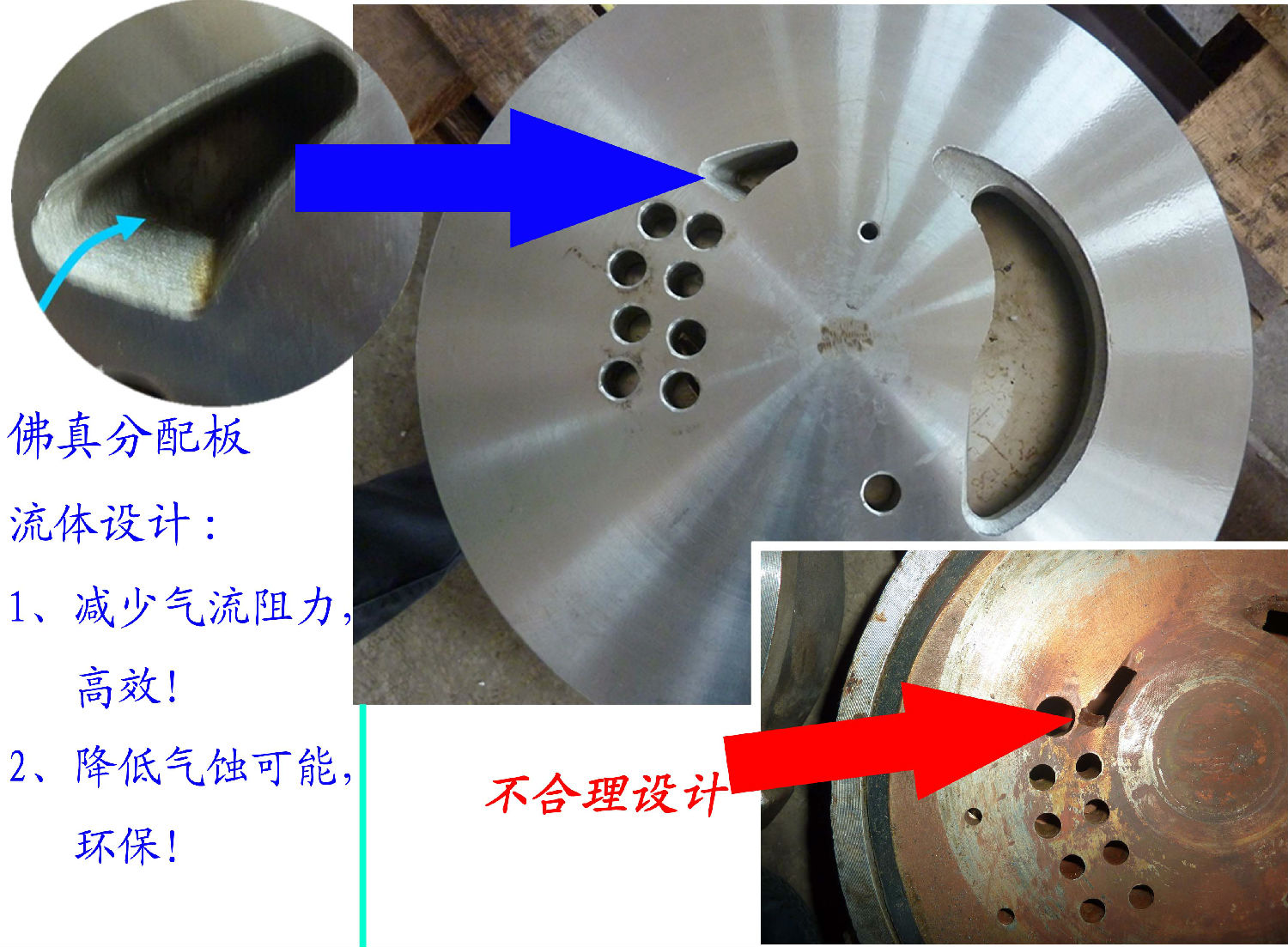 佛真分配板合理的流體設計使2BVF水環(huán)式真泵更高效、環(huán)保